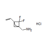 (2,2-Difluoro-3-vinylbicyclo[1.1.1]pentan-1-yl)methanamine Hydrochloride