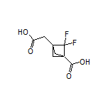 3-(Carboxymethyl)-2,2-difluorobicyclo[1.1.1]pentane-1-carboxylic Acid