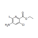 Ethyl 5-Amino-3-chloro-6-iodopicolinate