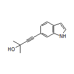 4-(6-Indolyl)-2-methyl-3-butyn-2-ol