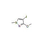 4-Iodo-3-methoxy-1-methyl-1H-pyrazole