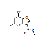 Methyl 7-Bromo-5-methylbenzofuran-3-carboxylate