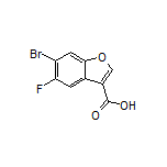 6-Bromo-5-fluorobenzofuran-3-carboxylic Acid