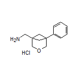 (5-Phenyl-3-oxabicyclo[3.1.1]heptan-1-yl)methanamine Hydrochloride