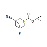 3-Boc-5-fluoro-3-azabicyclo[3.1.1]heptane-1-carbonitrile