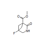 Methyl 5-Fluoro-2-oxo-3-azabicyclo[3.1.1]heptane-1-carboxylate