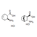 (1R,2S,3S,4S)-rel-3-Aminobicyclo[2.2.1]heptane-2-carboxylic Acid Hydrochloride