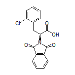 (S)-3-(2-Chlorophenyl)-2-(1,3-dioxo-2-isoindolinyl)propanoic Acid