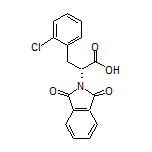 (R)-3-(2-Chlorophenyl)-2-(1,3-dioxo-2-isoindolinyl)propanoic Acid