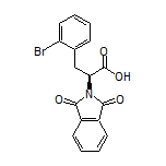 (S)-3-(2-Bromophenyl)-2-(1,3-dioxo-2-isoindolinyl)propanoic Acid