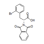 (R)-3-(2-Bromophenyl)-2-(1,3-dioxo-2-isoindolinyl)propanoic Acid