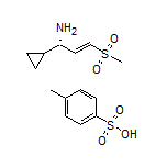 (S,E)-1-Cyclopropyl-3-(methylsulfonyl)-2-propen-1-amine Tosylate