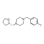 (S)-1-(4-Iodobenzyl)-4-[(tetrahydrofuran-2-yl)methyl]piperazine