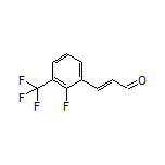 (E)-3-[2-Fluoro-3-(trifluoromethyl)phenyl]acrylaldehyde