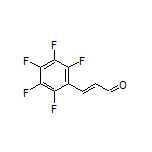(E)-3-(Perfluorophenyl)acrylaldehyde