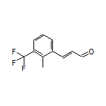 (E)-3-[2-Methyl-3-(trifluoromethyl)phenyl]acrylaldehyde