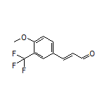 (E)-3-[4-Methoxy-3-(trifluoromethyl)phenyl]acrylaldehyde