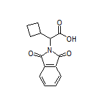 2-Cyclobutyl-2-(1,3-dioxo-2-isoindolinyl)acetic Acid