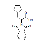 (S)-3-Cyclopentyl-2-(1,3-dioxo-2-isoindolinyl)propanoic Acid