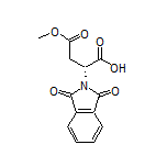 (R)-2-(1,3-Dioxo-2-isoindolinyl)-4-methoxy-4-oxobutanoic Acid