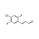 (E)-3-(4-Chloro-2,5-difluorophenyl)acrylaldehyde