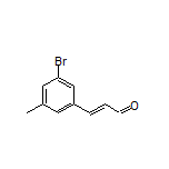 (E)-3-(3-Bromo-5-methylphenyl)acrylaldehyde