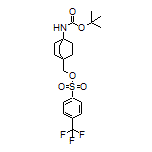 [4-(Boc-amino)bicyclo[2.2.2]octan-1-yl]methyl 4-(Trifluoromethyl)benzenesulfonate