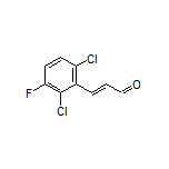 (E)-3-(2,6-Dichloro-3-fluorophenyl)acrylaldehyde