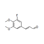 (E)-3-(3-Fluoro-4,5-dimethoxyphenyl)acrylaldehyde