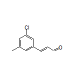 (E)-3-(3-Chloro-5-methylphenyl)acrylaldehyde