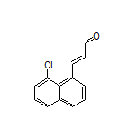 (E)-3-(8-Chloronaphthalen-1-yl)acrylaldehyde