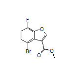 Methyl 4-Bromo-7-fluorobenzofuran-3-carboxylate