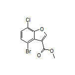 Methyl 4-Bromo-7-chlorobenzofuran-3-carboxylate