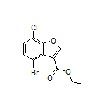 Ethyl 4-Bromo-7-chlorobenzofuran-3-carboxylate