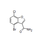 4-Bromo-7-chlorobenzofuran-3-carboxamide