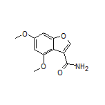 4,6-Dimethoxybenzofuran-3-carboxamide