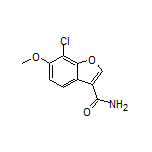 7-Chloro-6-methoxybenzofuran-3-carboxamide