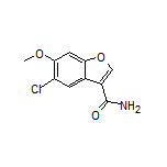 5-Chloro-6-methoxybenzofuran-3-carboxamide