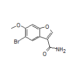 5-Bromo-6-methoxybenzofuran-3-carboxamide