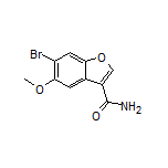6-Bromo-5-methoxybenzofuran-3-carboxamide