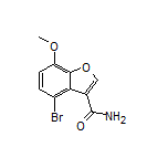4-Bromo-7-methoxybenzofuran-3-carboxamide