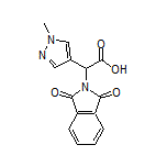 2-(1,3-Dioxo-2-isoindolinyl)-2-(1-methyl-4-pyrazolyl)acetic Acid