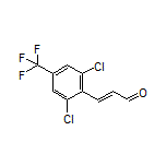 (E)-3-[2,6-Dichloro-4-(trifluoromethyl)phenyl]acrylaldehyde