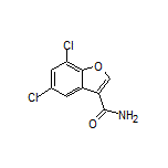 5,7-Dichlorobenzofuran-3-carboxamide
