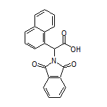 2-(1,3-Dioxo-2-isoindolinyl)-2-(1-naphthalenyl)acetic Acid