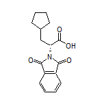 (R)-3-Cyclopentyl-2-(1,3-dioxo-2-isoindolinyl)propanoic Acid