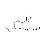 (E)-3-[5-Methoxy-2-(trifluoromethyl)phenyl]acrylaldehyde