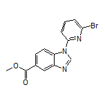Methyl 1-(6-Bromo-2-pyridyl)-1H-benzo[d]imidazole-5-carboxylate