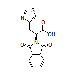 (S)-2-(1,3-Dioxo-2-isoindolinyl)-3-(4-thiazolyl)propanoic Acid