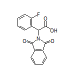 2-(1,3-Dioxo-2-isoindolinyl)-2-(2-fluorophenyl)acetic Acid